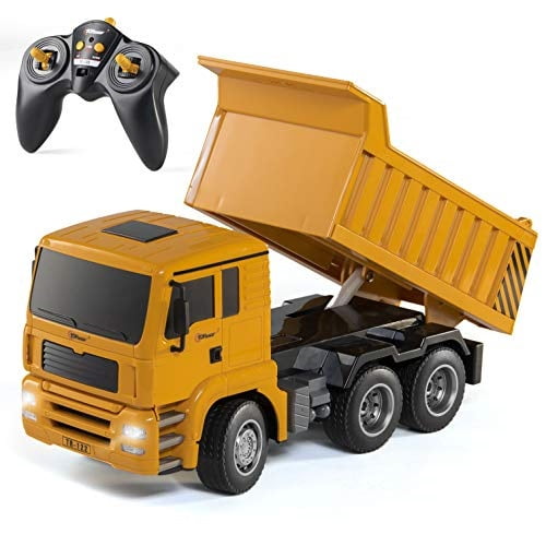 top race remote control dump truck toy rc dump truck gift toys for 2,3