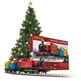 thumbnail image 1 of Hornby Santa's Express Christmas Toy Train Set R1248 Red Blue & Yellow, 1 of 5