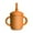 Orange, variant on EUDIDV Collapsible Silicone Cup Straw Cup Learning Drinking Cup Anti-fall High Temperature Children's Cup Travel Silicone Cup