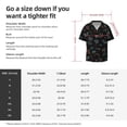thumbnail image 5 of Pofeuu Hawaiian Style Print Mens Casual Short Sleeve Shirts Beach Summer Spread Collar Pocket Tops Men's Casual Short-sleeved Shirt-Small, 5 of 5