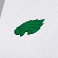 thumbnail image 4 of Men's-Antigua White Philadelphia Eagles St. Patrick's Day Victory Pullover Hoodie, 4 of 4
