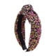 thumbnail image 1 of Diadema alta versátil para mujer con lentejuelas de colores, elegante diadema anudada, 1 of 4
