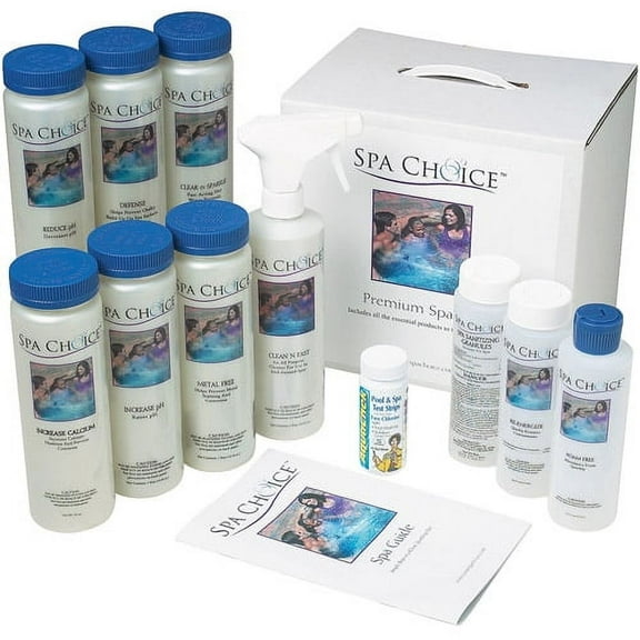 BlueWave Products INET CHEMICALS - SPA NP2021 Standard Chlorine Spa Start-Up Kit