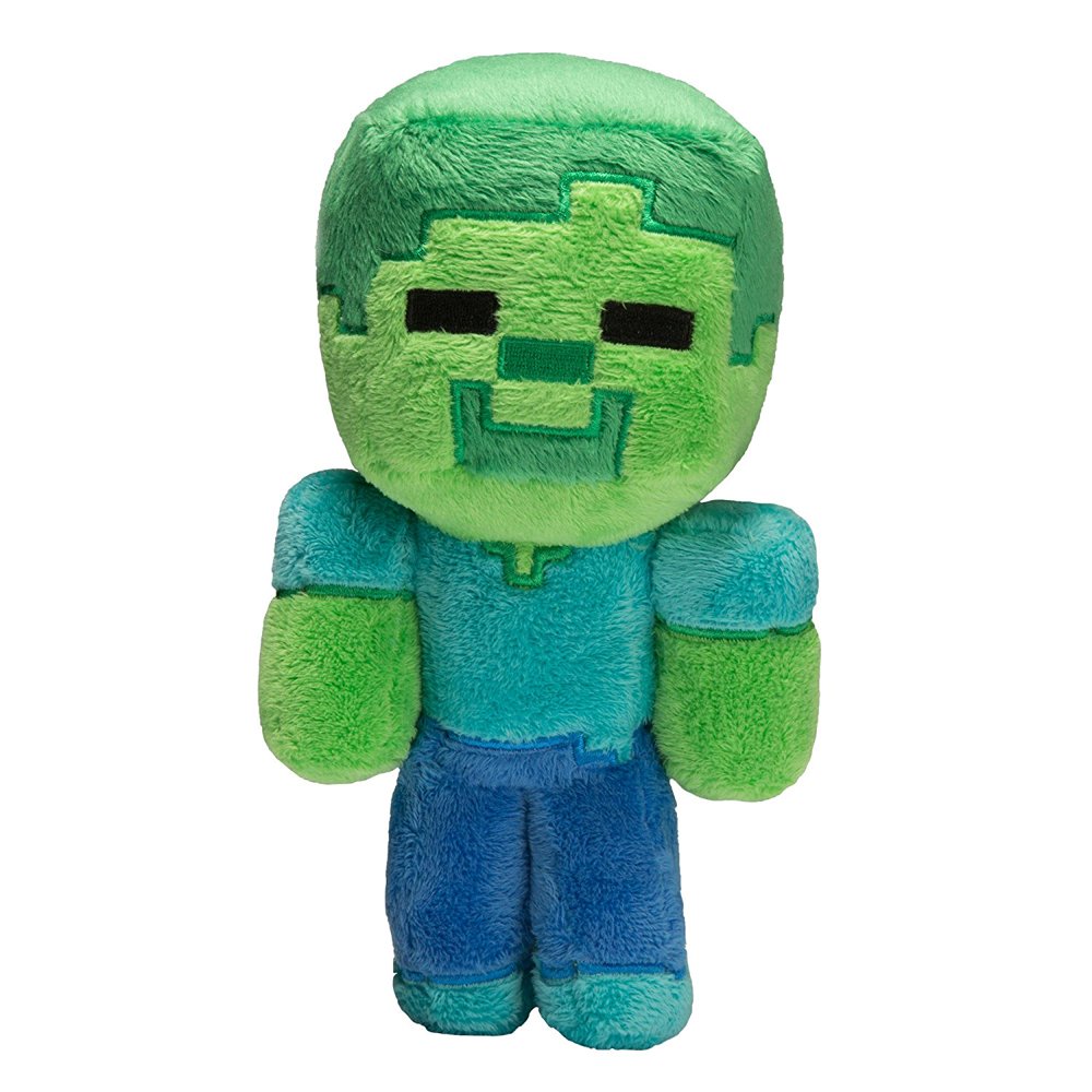 Plush Minecraft Baby Zombie Plush, 8.5" Licensed New