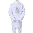 thumbnail image 5 of New Baby Toddler Kid Child Boy Church Christening Baptism Tuxedo Suit S-7 White, 5 of 9