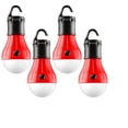 thumbnail image 1 of Linterna LED para acampar oso de fresa paquete de 4 luz de emergencia portátil rojo, 1 of 6