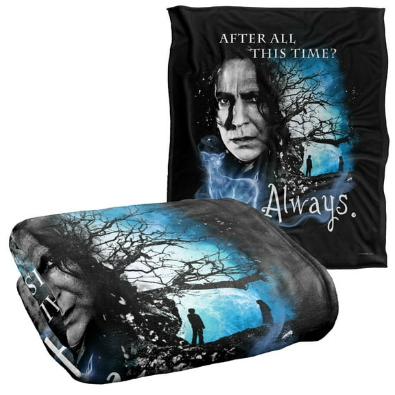 Harry Potter Always Officially Licensed Silky Touch Super Soft Throw Blanket 50' x 60'