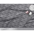 thumbnail image 2 of Soimoi Toile de Voile de Coton Rayures, Feuilles et Imprimé Floral 1 Yard 56 Inch Wide, 2 of 3