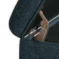 thumbnail image 4 of HomePop Oversized Square Storage Ottoman with Wood Apron, Multiple Colors, 4 of 11