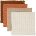 thumbnail image 3 of (3 pack) Mainstays 4 Pieces, Waffle Dishcloths, Tan, 3 of 10
