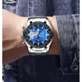 thumbnail image 3 of Reloj impermeable y no mecánico con esfera grande de 44 mm, 3 of 5
