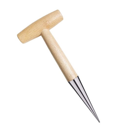 Dibbler Gardening Tool Bulb Planting Tool with Handle Seeding Dibber Vegetable Plant Sowing Tool