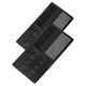 thumbnail image 2 of Organizador de visera para coche, 2 unidades, bolsa de almacenamiento multifuncional para gafas de sol, tarjetas y bolígrafos, accesorios reutilizables para coche, 2 of 7