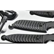 Miracle Blade World Class 7-Piece Ceramic Knife Set, White