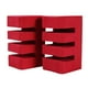 thumbnail image 5 of Porta raquetas de bádminton, organizador portátil y resistente de 3 rejillas para viajes, gimnasio en casa 2 piezas, 5 of 8