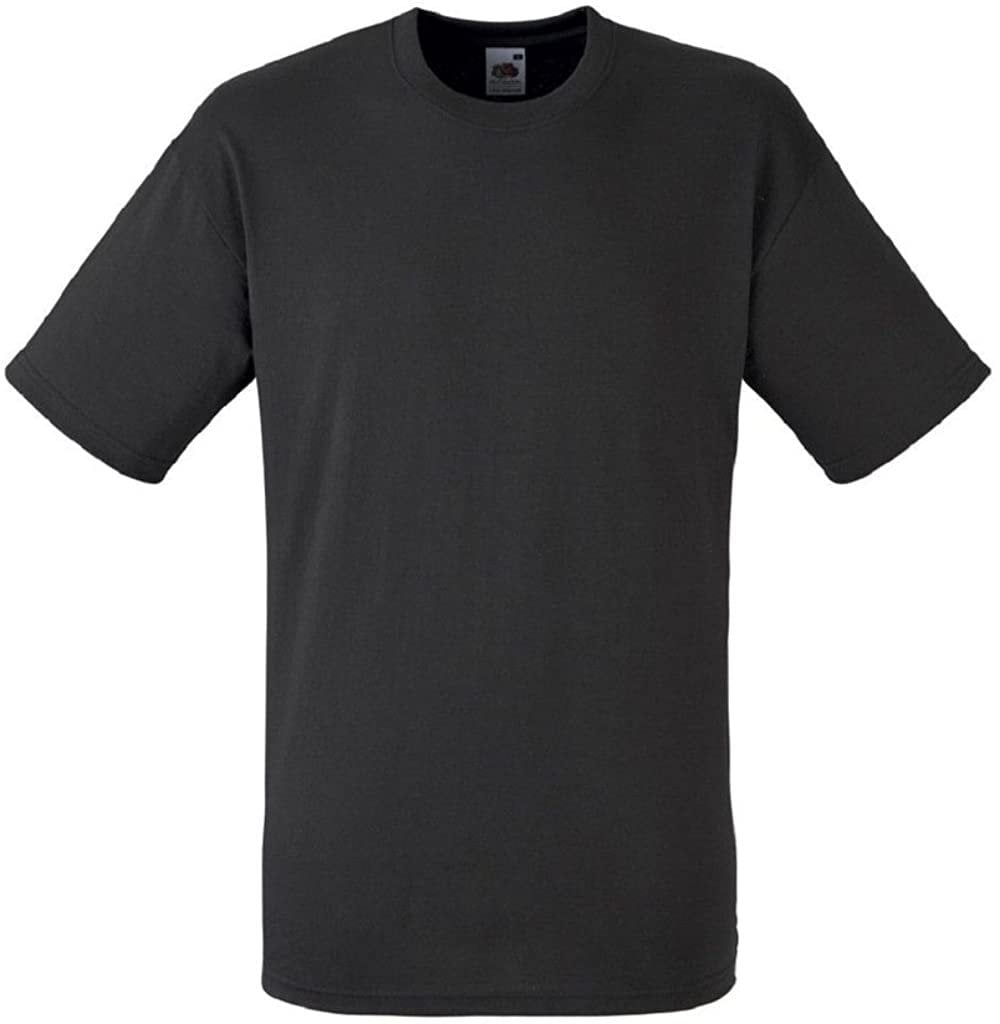 black plain tee