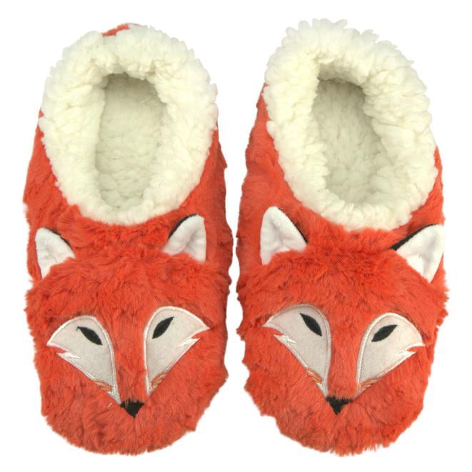 XL Animal House Slippers Plush Fuzzy Cushion Cozy Bedroom Shoes S L M 