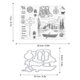 thumbnail image 2 of Transparent Stamp TPR Clear Stamps for DIY Scrapbooking Decoration Making Supplies, 2 of 3