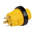 thumbnail image 2 of Marinco RV Accessories KSAO615324, Yellow Plastic 30A Male-30A Twist Lock Female Adapter, 2 of 5