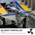 thumbnail image 6 of 3Set RC Boat Propeller, 3 Blades CW 4mm Hole Dia 40mm OD, 6 of 7