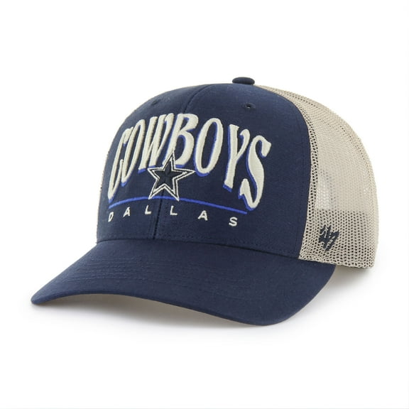 Men's '47  Navy Dallas Cowboys Arid Adjustable Trucker Hat