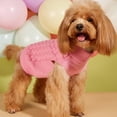 thumbnail image 5 of Dog Sweater for Small, Medium, Large Dogs - Warm Winter Pet Clothes - Solid Color Pet Jumper Clothes, Comfortable Elastic Puppy Clothes Fall Winter Black Size:L, 1pcs, 5 of 7