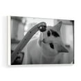 thumbnail image 2 of wall26 Floating Framed Canvas Wall Art for Living Room, Bedroom Black and White Wild Animal Canvas Prints for Home Decoration Ready to Hang - 16x24 inches, 2 of 4
