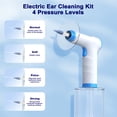 thumbnail image 2 of Seitruly Práctico kit de irrigación de oídos con 4 modos de presión para una fácil limpieza y eliminación de cera de los oídos, fácil de Cuerpo del baño, 2 of 6