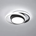 thumbnail image 1 of Lámpara de techo LED redonda, moderna, 32 W, 2350 lm, para cocina, pasillo, salón, luz blanca fría, 6500 K de diámetro., 1 of 5