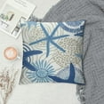thumbnail image 2 of Nawypu Beach Ocean Starfish Seashell Nautical Coastal Farmhouse Throw Pillow Covers Fall Pillow Case Soft Pillowcase Cushion Covers or Sofa Bed Bedroom Car Chair Living Room Home Decor, 2 of 5