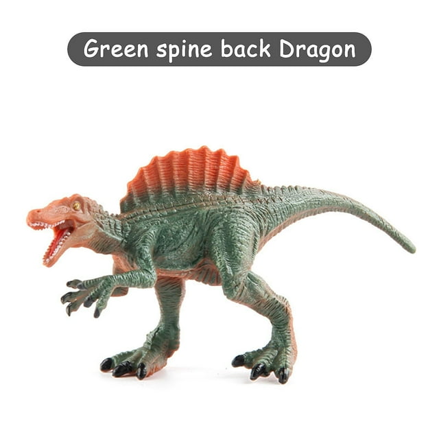 Cadeau Garçon Dinosaure Modèle Dinosaure Figurine Commémorative Solide Peinte à la Main Liquidation