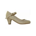 thumbnail image 2 of ZAPATILLAS TACONES VESTIR LEON NIÑA ORO GLITTER 1902 LEON 1902p, 2 of 3