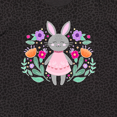 thumbnail image 4 of Inktastic Easter Scandinavian Bunny with Flowers Women's Plus Size T-Shirt, 4 of 5