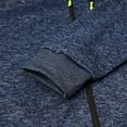 thumbnail image 5 of Casual Jackets for Men 2025 Fall Winter Jacquard Long Sleeve Zip Up Hooded Jacket with Pockets Outerwear Coat Hoodie, 5 of 8