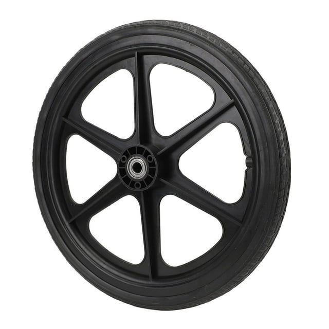 Neumlico Para Sillas de Ruedas, Silla de Ruedas Trasera de Silla de Ruedas que Desgate Resistente Al Desgaste de la Explosión de Explosión no Inflación con tornillo para Uso