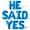 Blue, variant on Letter Balloons - HE SAID YES 16" Inch Alphabet Letters Foil Mylar Balloon Bachelor Party Banner (Gold)