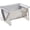 Large, variant on Folding Stainless Steel Charcoal Grill, Portable BBQ with Carry Bag for Outdoor Cooking