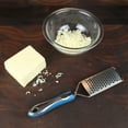 thumbnail image 3 of Chef Craft Handheld Soft Grip Medium Grater, 11.5 inch, Blue, 3 of 3