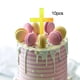 thumbnail image 4 of 10 piezas de adorno de pastel de cruz de acrílico ligero de lujo para decoración de pastel de cruz Oro, 4 of 9