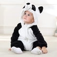 thumbnail image 2 of Disfraz para bebé OLLULL Panda Romper unisex de 18 a 24 meses, 2 of 6