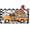 Happy Halloween Spooky Ghost Truck5, variant on Christmas Mailbox Cover Magnetic Standard Size 21 X 18 Winter Merry Christmas Santa Claus Waterproof Post Box Cover Wraps Garden Yard Decor for Outdoor