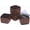 Brown, variant on 2 Inch Bed and Furniture Risers, Round Heavy Duty Solid Steel Self-Adhesive Sofa Table Couch Dresser Risers, Supports 20,000 lbs, Protect Wood and Carpet Floors from Scratch (Brown, 4 Pack)
