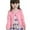 z251114_1-Pink, variant on SGMVNU Girl Cozy Sweater Fall Tops - Soft Knit Cardigan with Floral Beads, Comfortable Open Front Coat for Girls Everyday Wear, Gifts for Girls Kids(Size 9-10 Years,Red)