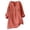A-Brick Red444, variant on Womens Pocket Detailed Henley Neck Shirt Roll Tab Sleeve Everyday Wear Loose Fit Blouse Army Green
