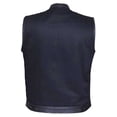 thumbnail image 2 of Chaleco Club Denim Negro Mate para Hombre UNIK Talle 3XL, 2 of 2
