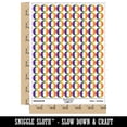 thumbnail image 2 of Outhouse Silhouette Toilet 200+ Round Stickers - Rainbow - Gloss Finish - 0.50" Size, 2 of 3