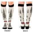thumbnail image 4 of FORMRS Womens Knee High Socks Casual Long Thick Travel Daily Wear, 1 Pair, Black Deer, 4 of 6