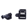 thumbnail image 2 of Frame Mount, Housing Cover ABS Lightweight Durable Portable Sturdy Black  For Hero 4 Session, 2 of 8