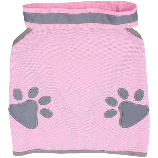 Chaleco reflectante de seguridad para perros, de alta visibilidad, para actividades al aire libre, día y noche (S)