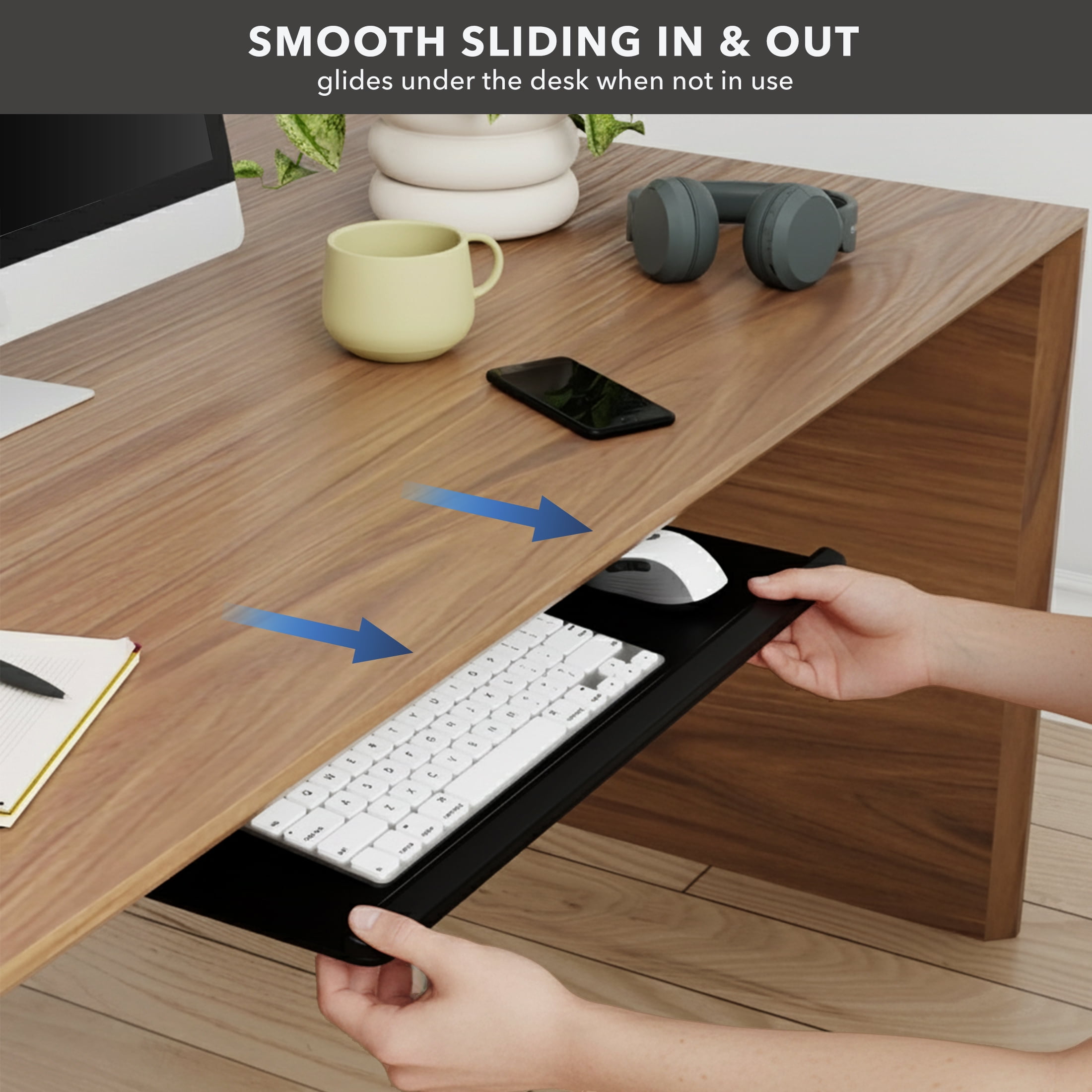 Mount-It! Keyboard Tray and Platform MI-7138